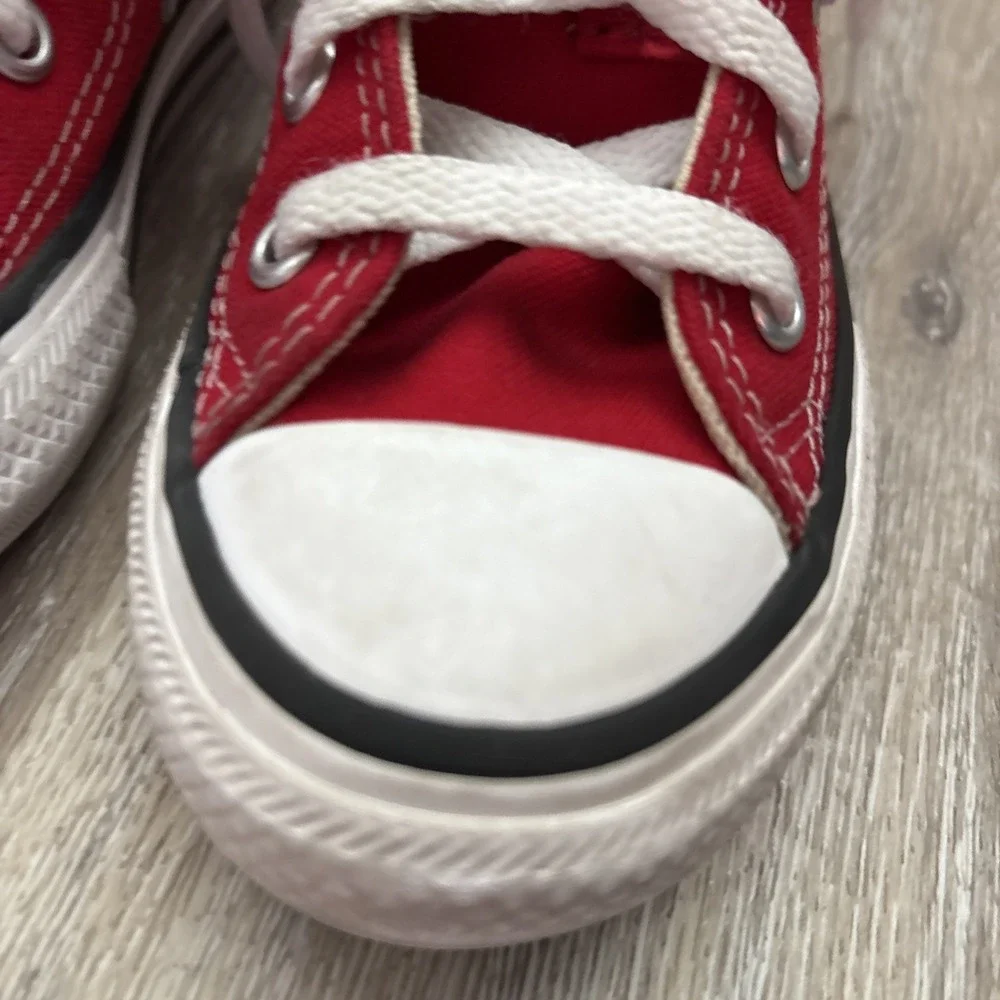 Converse Custom Super Mario Red Children's‎ High Tops Size 11 Titus